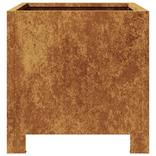 Havekrukker 2 stk. 30x30x30 cm i vejrbestandigt stål