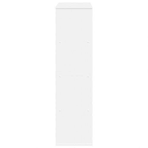 Rumdeler 100x33x125,5 cm konstrueret træ hvid