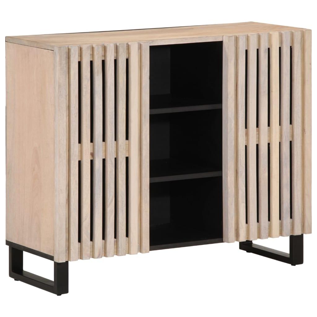 Skænk 90x34x75 cm massivt mangotræ