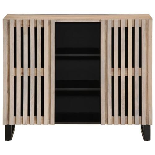 Skænk 90x34x75 cm massivt mangotræ