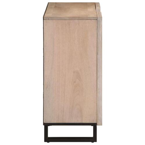 Skænk 90x34x75 cm massivt mangotræ