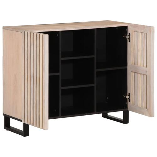 Skænk 90x34x75 cm massivt mangotræ