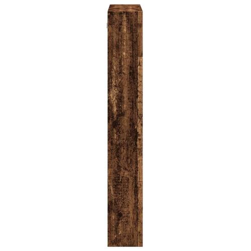 Vægskab 50x15x100 cm konstrueret træ gammelt træ-look