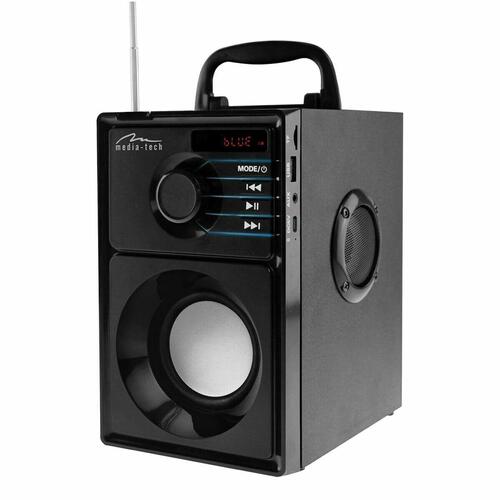 Transportable Bluetooth-højttalere Media Tech MT3179 Sort 15 W