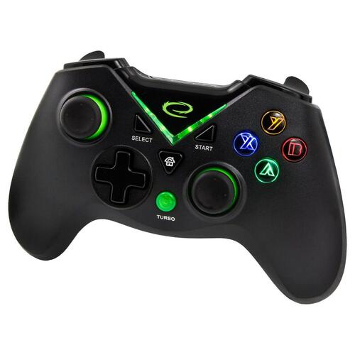 Controller Esperanza EGG112K Sort Grøn Microsoft Xbox One PC PlayStation 3