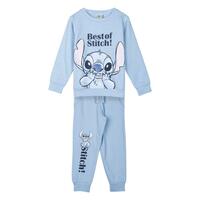 Træningsdragt til børn Stitch Lyseblå 10 år