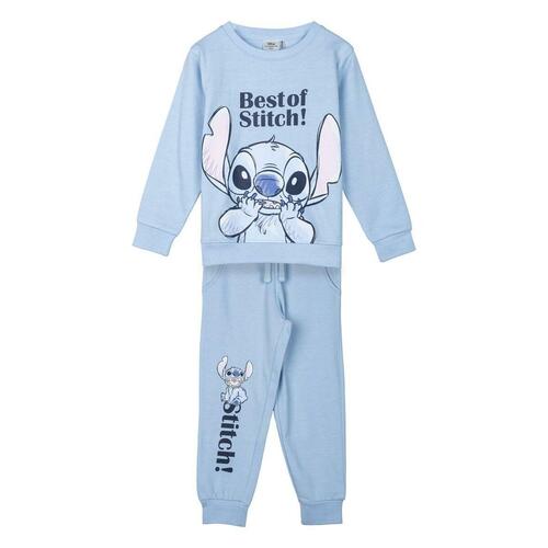 Træningsdragt til børn Stitch Lyseblå 10 år