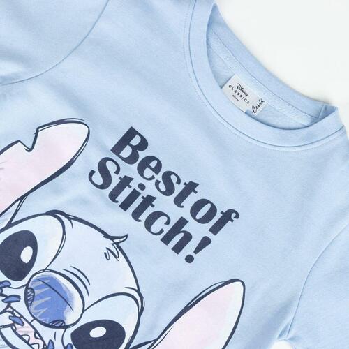 Træningsdragt til børn Stitch Lyseblå 12 år