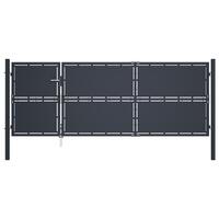 Havelåge 350 x 125 cm stål antracitgrå