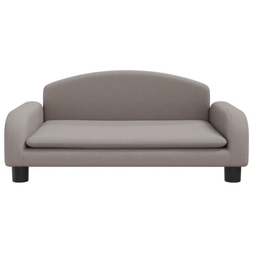 Sofa til børn 70x45x30 cm stof gråbrun