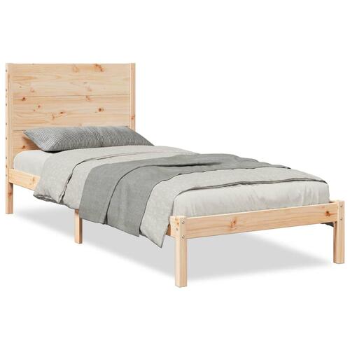 Ekstra lang sengeramme uden madras 100x210 cm massivt træ