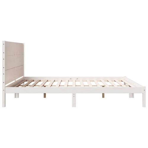 Ekstra lang sengeramme uden madras 180x210 cm massivt træ