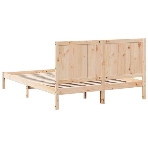 Ekstra lang sengeramme uden madras 160x210 cm massivt træ