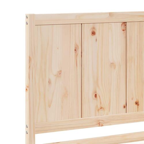 Ekstra lang sengeramme uden madras 160x210 cm massivt træ