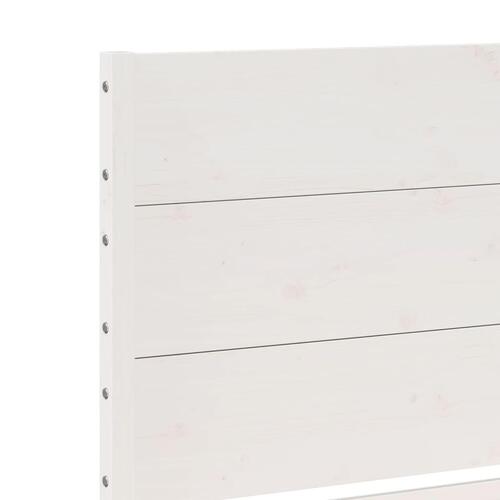 Ekstra lang sengeramme uden madras 140x210 cm massivt træ