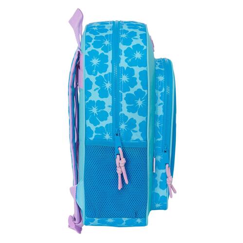 Skoletaske Lilo & Stitch Hawaii Blå 32 x 38 x 12 cm
