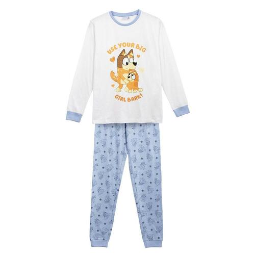 Børnepyjamasser Bluey Blå L