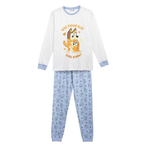 Børnepyjamasser Bluey Blå XL