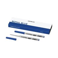 Refill til kuglepen Montblanc ROYAL BLUE - REFILLS BALL PEN - BROAD - 2 stk Blå 2 enheder