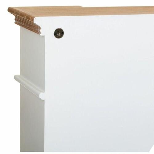 Kamin Alexandra House Living Hvid Gran Træ MDF 29 x 101 x 125 cm