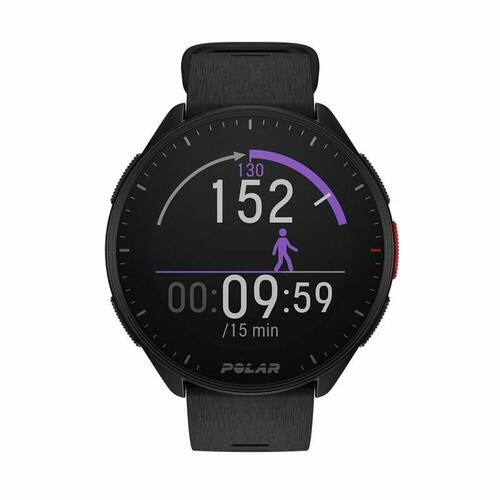 Unisex ur Polar Pacer Sort