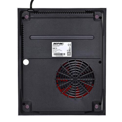 Induktionsplade Mpm MKE-14 Sort 1800 W