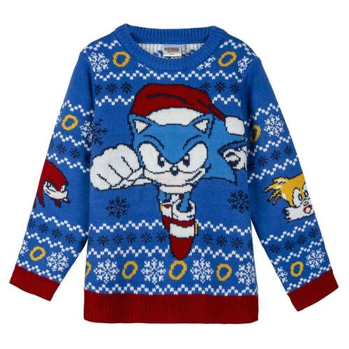 Unisex Trøje Sonic Blå 6 år