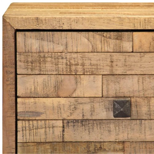 Skænk i massivt genanvendt teaktræ 60 x 30 x 75 cm