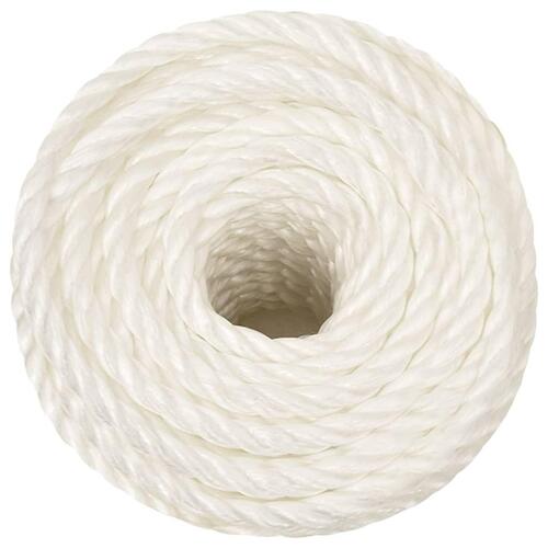Arbejdsreb 24 mm 25 m polypropylen hvid