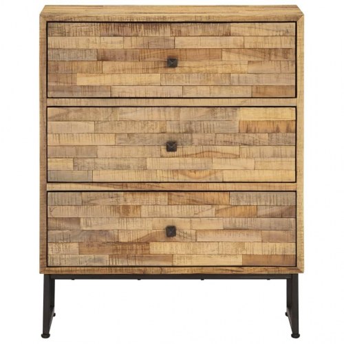 Skænk i massivt genanvendt teaktræ 60 x 30 x 75 cm