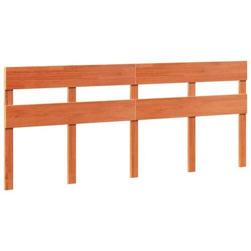 Sengeramme uden madras 180x200 cm massivt fyrretræ gyldenbrun