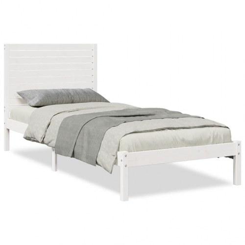 Ekstra lang sengeramme uden madras 100x220 cm massivt træ