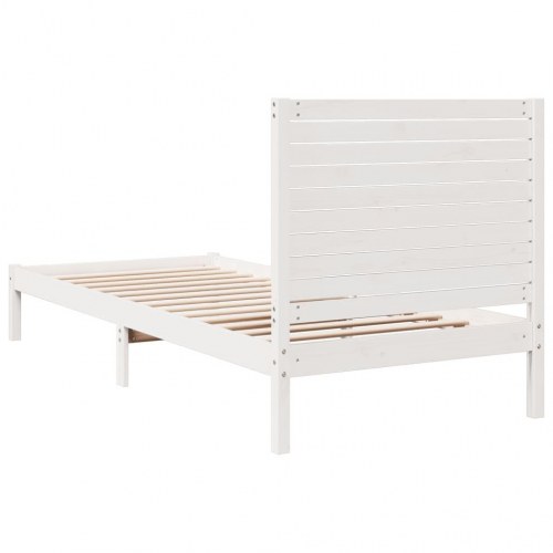 Ekstra lang sengeramme uden madras 100x220 cm massivt træ