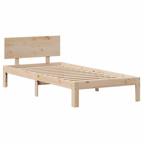 Sengeramme med skuffer 90x200 cm massivt fyrretræ