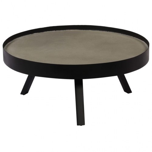 Sofabord betontop 74 x 32 cm