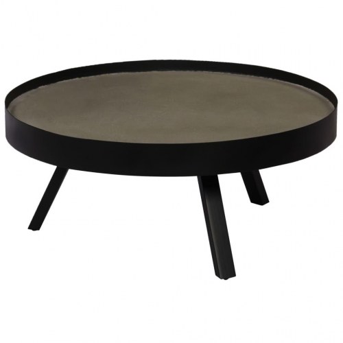 Sofabord betontop 74 x 32 cm