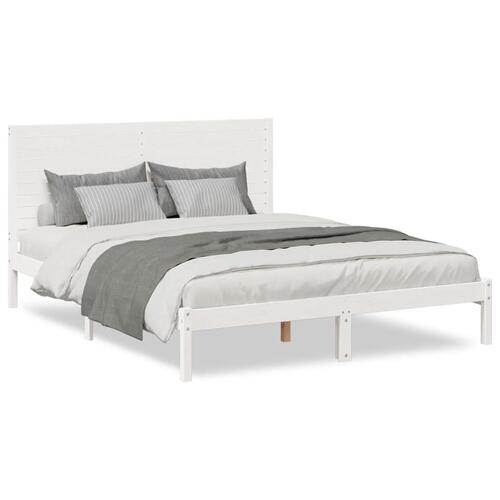 Ekstra lang sengeramme uden madras 160x210 cm massivt træ