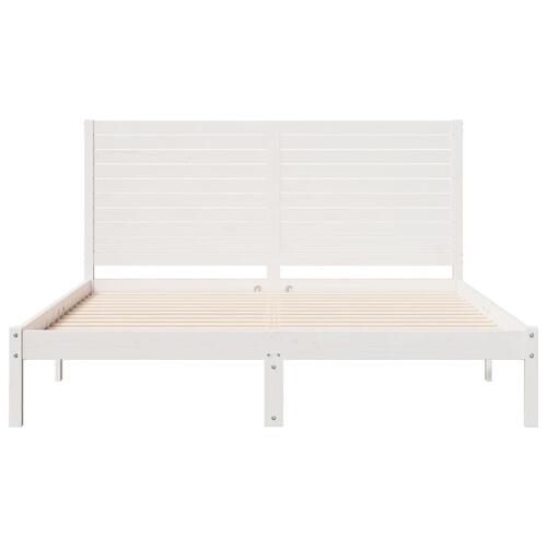 Ekstra lang sengeramme uden madras 160x210 cm massivt træ