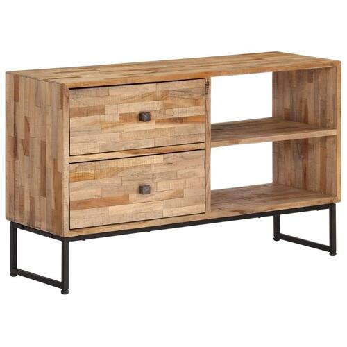 Tv-skab i genanvendt teaktræ 90 x 30 x 55 cm