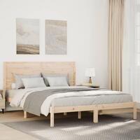 Ekstra lang sengeramme uden madras 160x220 cm massivt træ