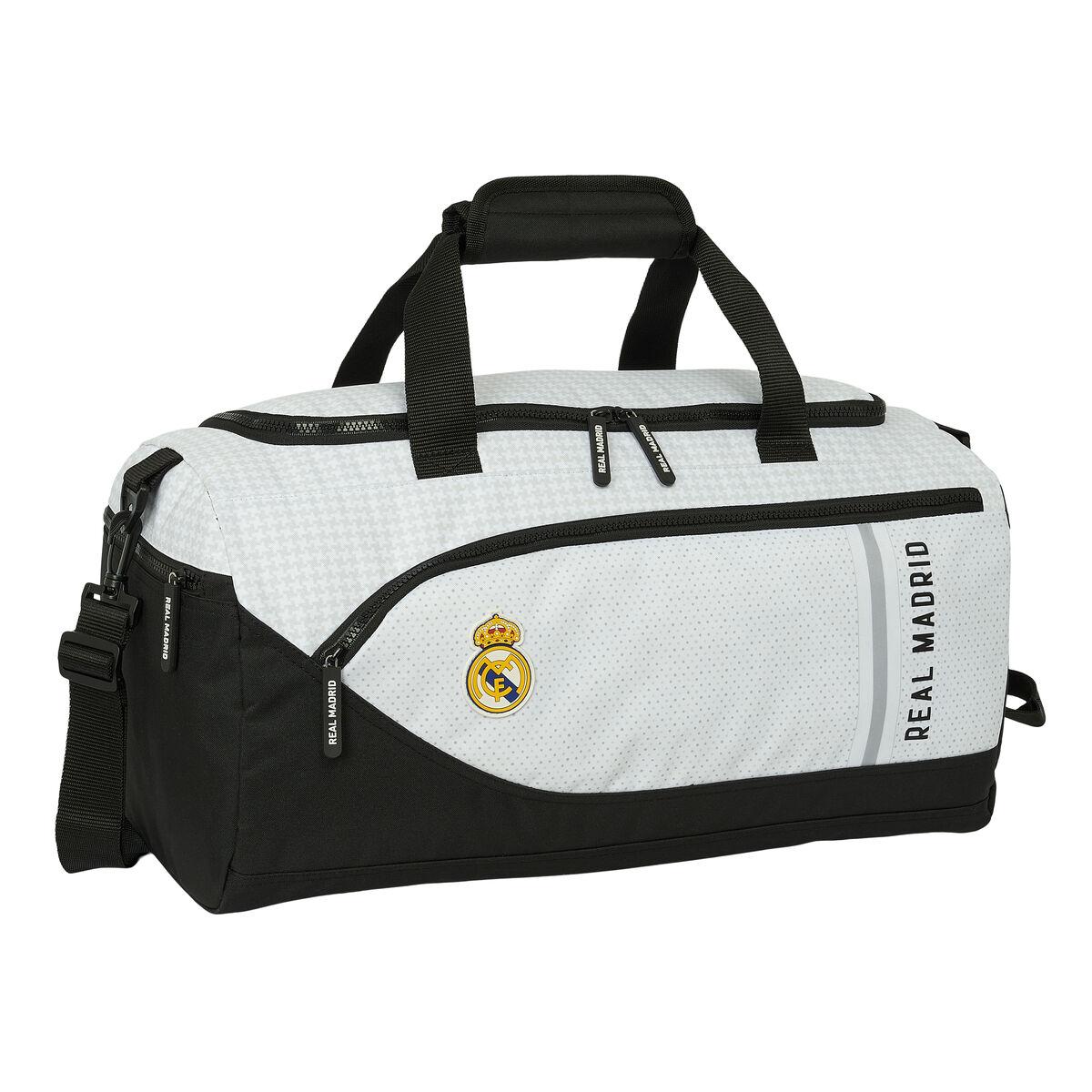 Sportstaske Real Madrid C.F. 24/25 Hvid Grå 50 x 25 x 25 cm