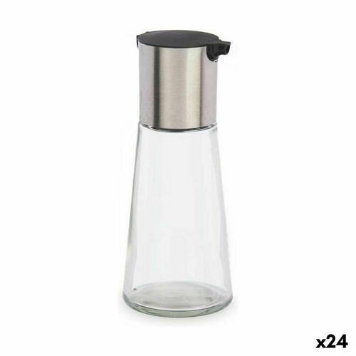 Flakon Sølvfarvet Metal 230 ml (24 enheder)