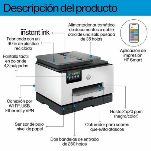 Multifunktionsprinter HP OfficeJet Pro 9132e