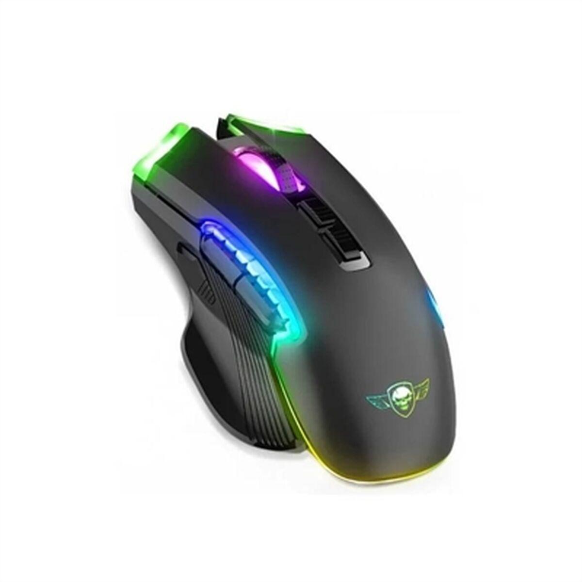 Spirit of Gamer Elite M-70 trådløs gaming mus - Sort