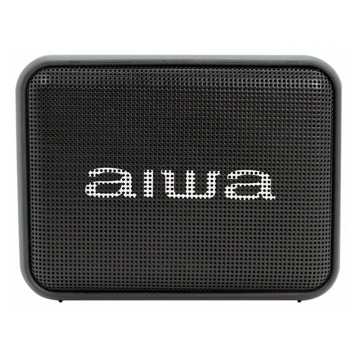 Transportabel højttaler Aiwa Sort 6 W