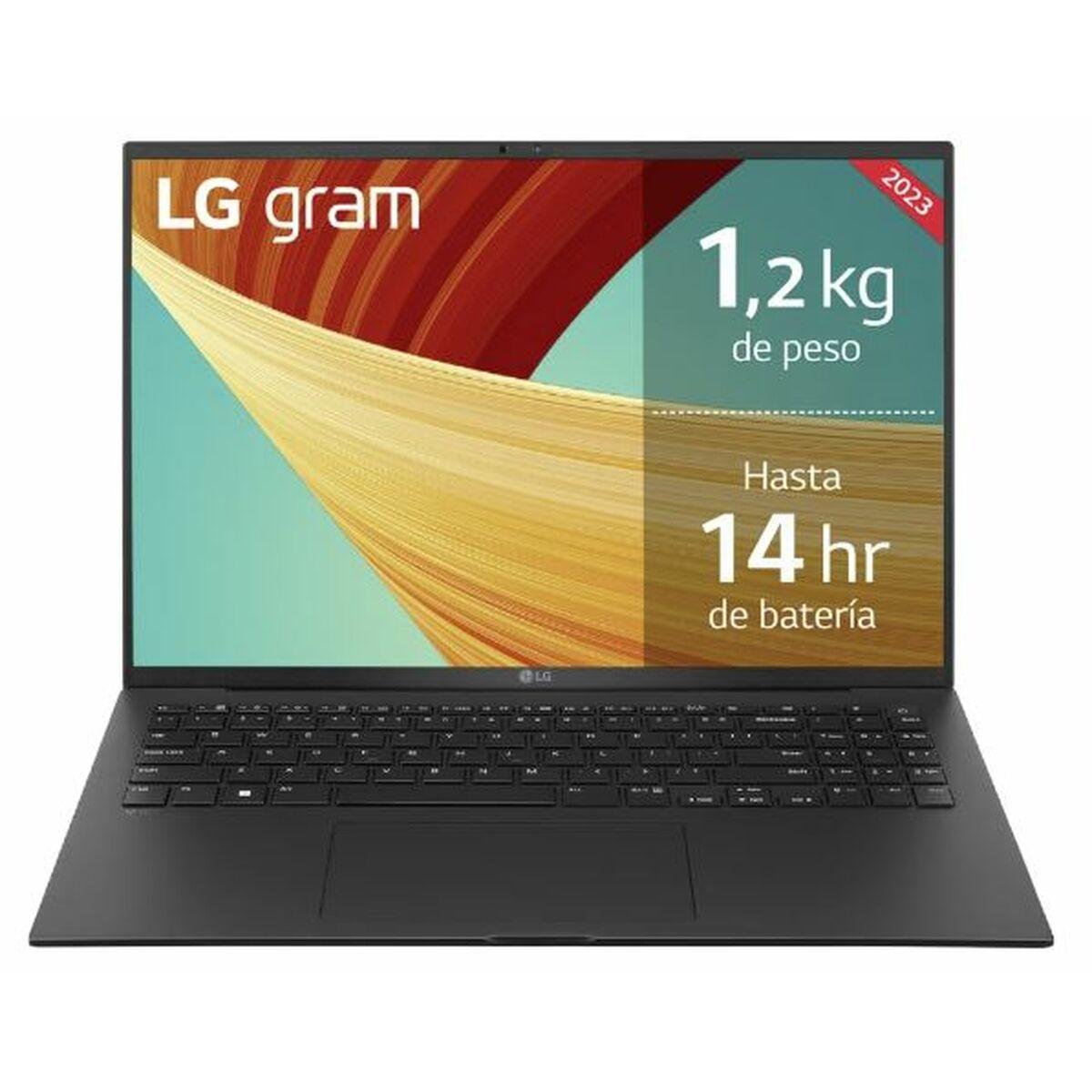 Bærbar computer LG Gram 16Z90R-E AD78B 16" Intel Core i7-1360P 32 GB RAM 1 TB SSD NVIDIA GeForce RTX 3050 Spansk qwerty