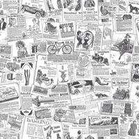 Noordwand tapet Homestyle Papers sort og hvid