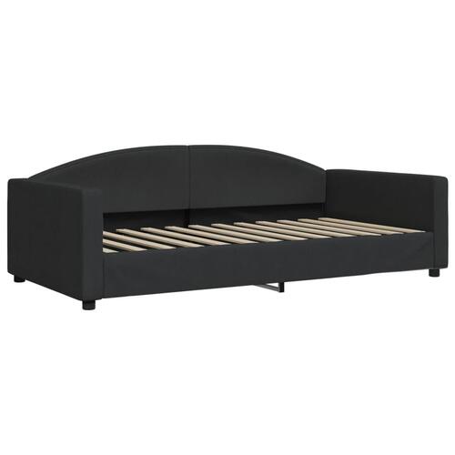 Daybed 100x200 cm stof sort