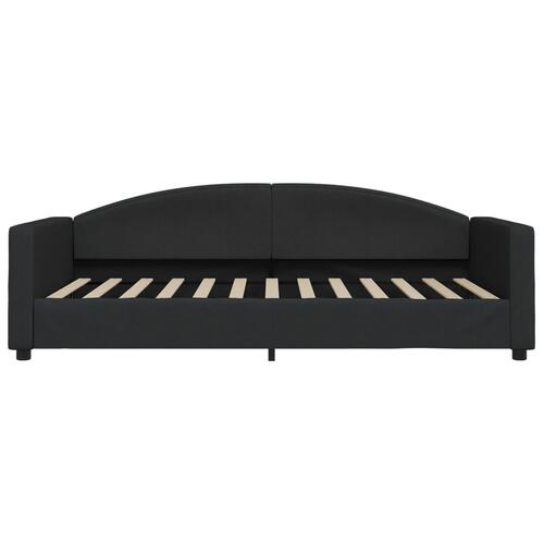 Daybed 100x200 cm stof sort
