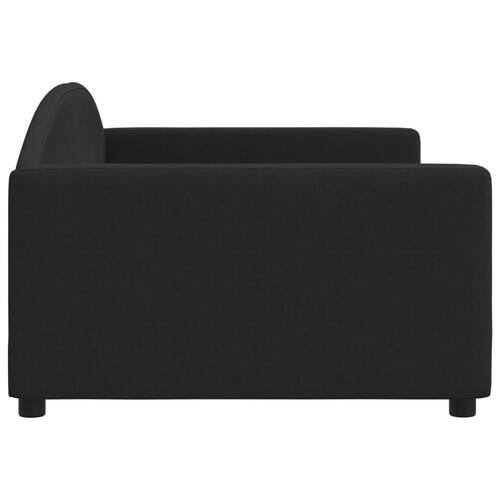 Daybed 100x200 cm stof sort